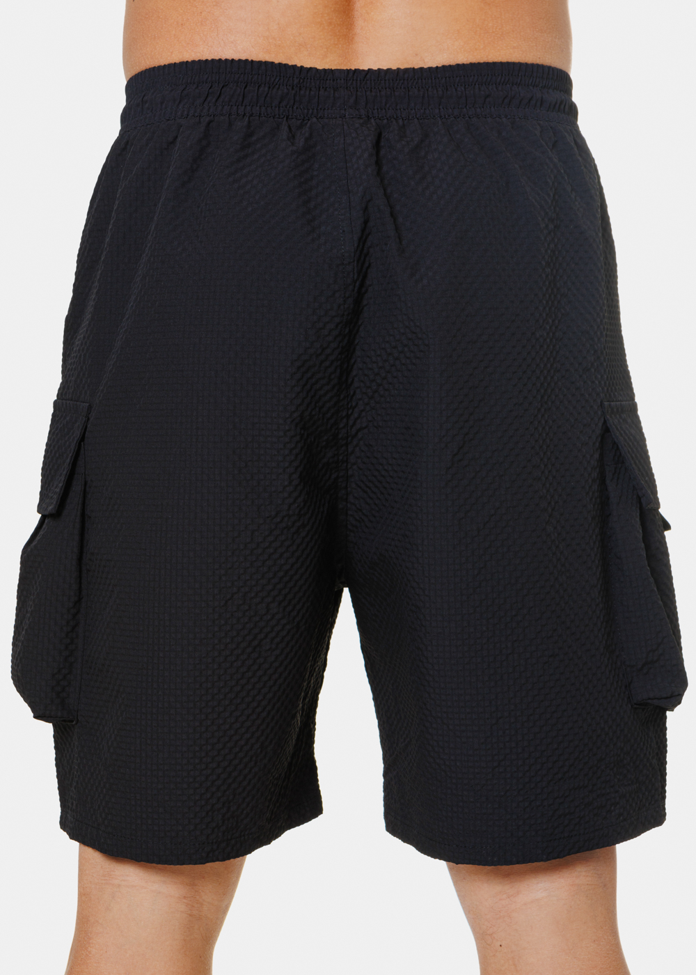 Black Coolwear Cargo Shorts 
